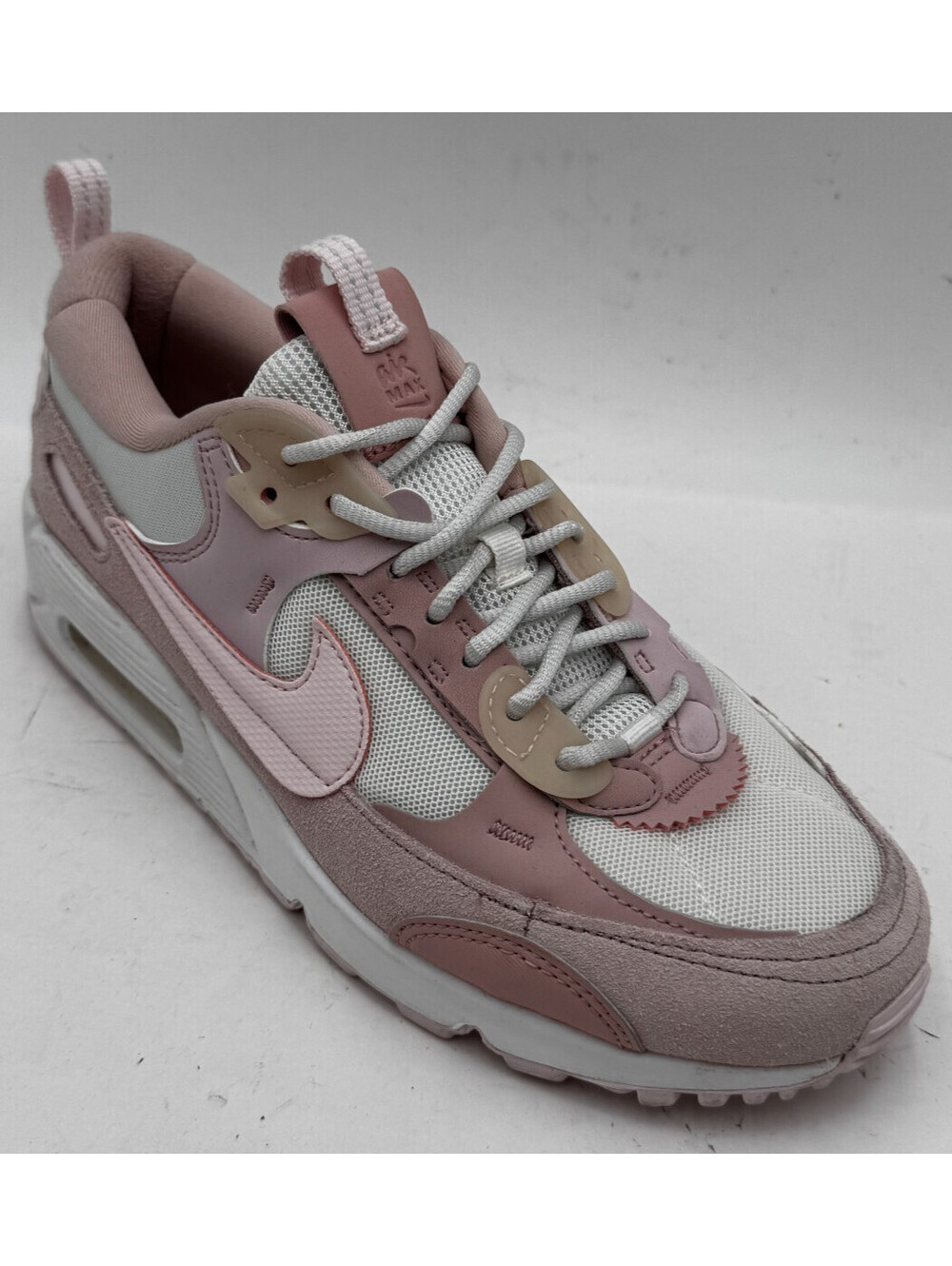 Nike Air Max 90 Futura Women's Sneakers 8 Pink Barely Rose Shoes DM9922-104